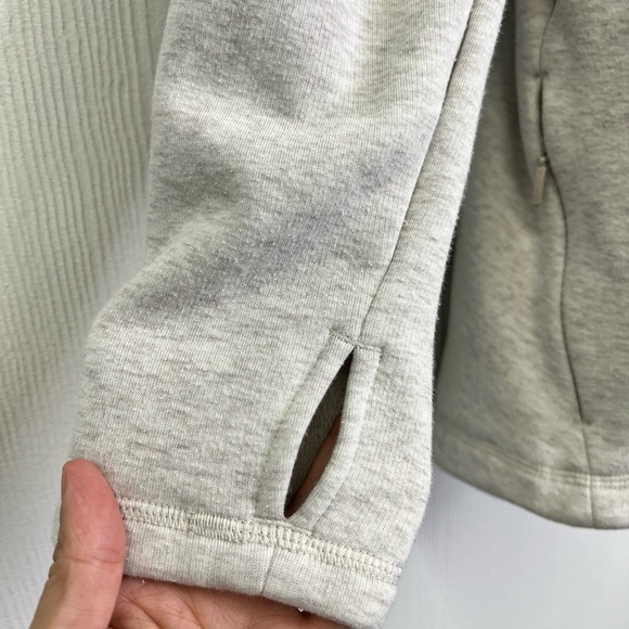 Athleta - Cozy Karma Asymmetrical Pullover Long Sleeve Sweater Size Medium - Picture 6 of 14